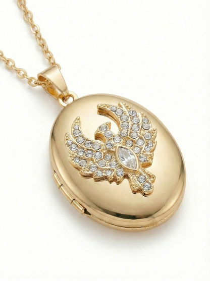 Anka Kuşu Alya Kolye