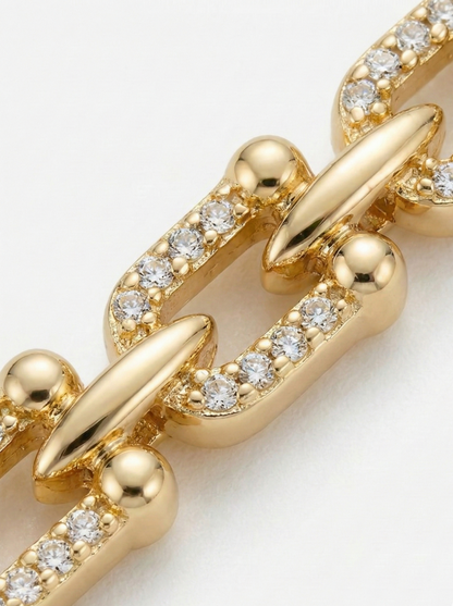 Baget Taşlı Ataş Bileklik